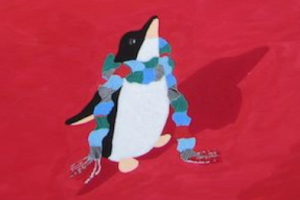 cartoon image of a penguin