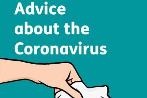 Screenshot from easy read advice about the coronavirus