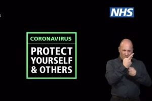 screenshot from NHS coronavirus protect yourself video