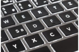 Closeup image of a keyboard