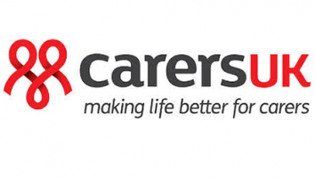 Carers UK making life better for carers in words on a white background makes this logo