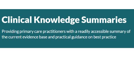 clinical knowledge summaries